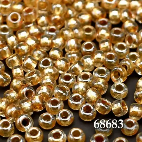 Бісер Preciosa Ornela 68683 золотий 10/0 5 г (68683/5)