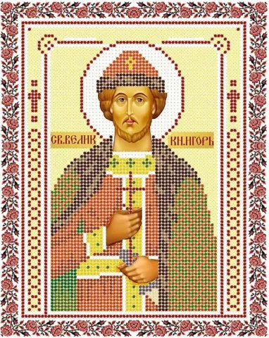 Схема для вышивки бисером Игорь (У-60)
