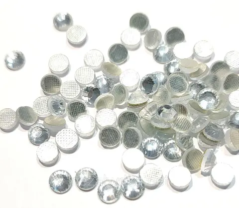 Стрази клейові Crystal білі SS20 5 мм 100 шт (КС-303)