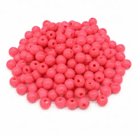 Намистини пластикові кульки коралові 10 мм 250 г (10mm-117)