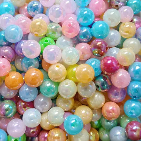 Бусина Микс перламутр 10мм 20г (mixG-10/20g)