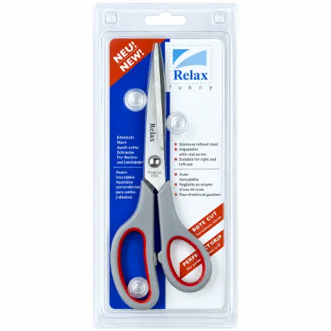 Ножиці для рукоділля Relax сірі 21,5 см (SV71515/03)