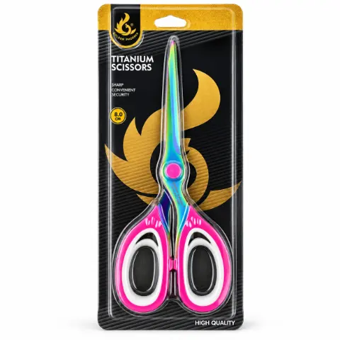 Ножницы Golden Phoenix розовые 18 см (SV18902/1)