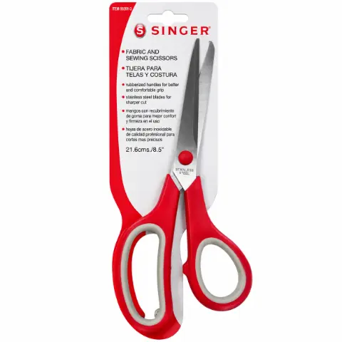 Ножницы для рукоделия Singer красные 21,5 см (SV204215)