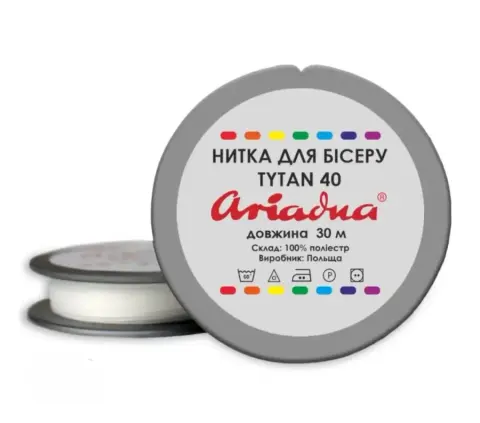 Нить для рукоделия Ариадная ТИТАН40 30 м (АР/40/01)