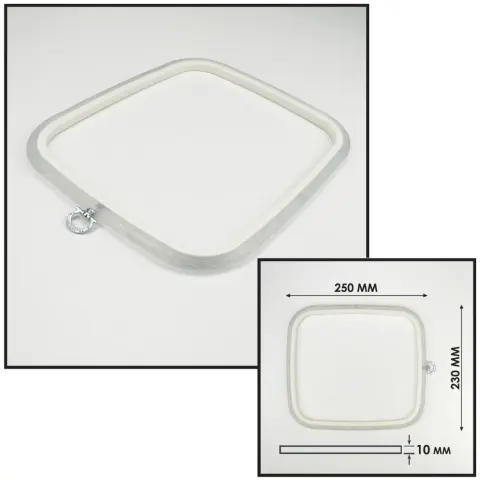 П'яльця Nurge 233/02 (230 x 250 мм.) прозорі (N233/02)