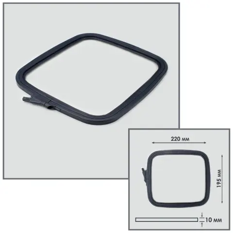 Пяльцы-рамы Nurge 173/04 (195 x 220 мм) графитовые (N173/04)