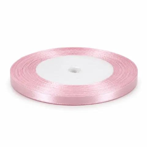 Стрічка атласна рожева 0,5 см 33м (05-pink/94)