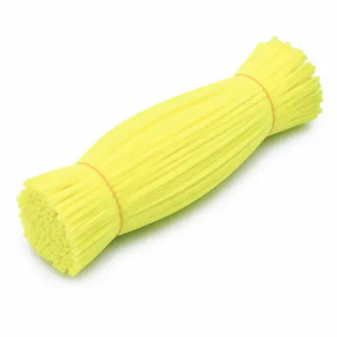 Синельний дріт 100шт жовтий 30 см (СП/yellow/05)