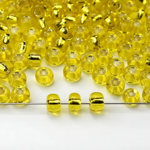 Бисер Preciosa Ornela 87010 желтый огонек 6/0 5 г (КЧБ-87010)