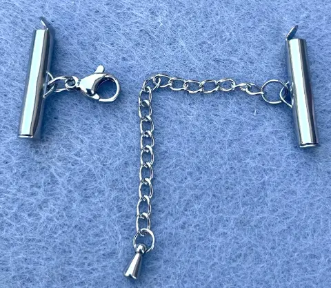 Застібка із затискачем та подовженням з нержавіючої сталі 2см (MB-5-0/82)