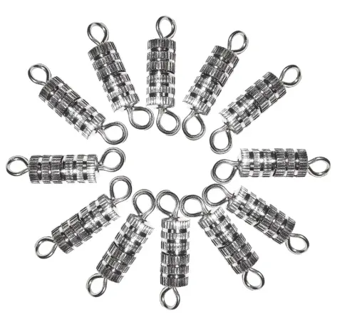 Застежки-закрутки для браслетов (сталь) (ЗЗ-992)