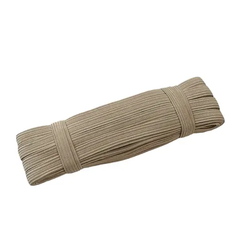 Резинка эластичная 10 мм, 10 м цвет бежевый (Г10-1/beige)